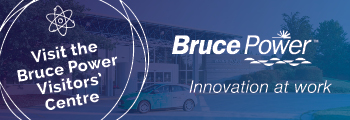 Bruce Power Visitor Centre banner