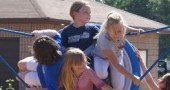 All kids just want to play....
