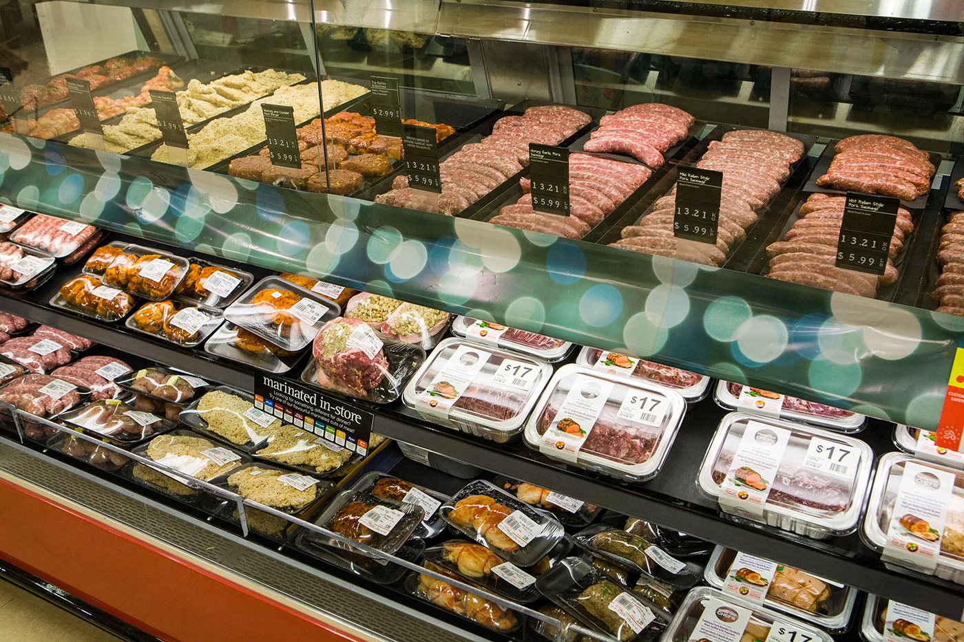 A wide selection of quality meats