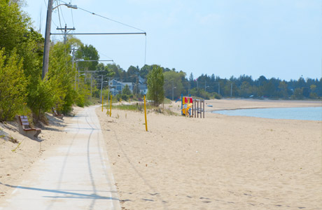 Walk the beach and enjoy the view