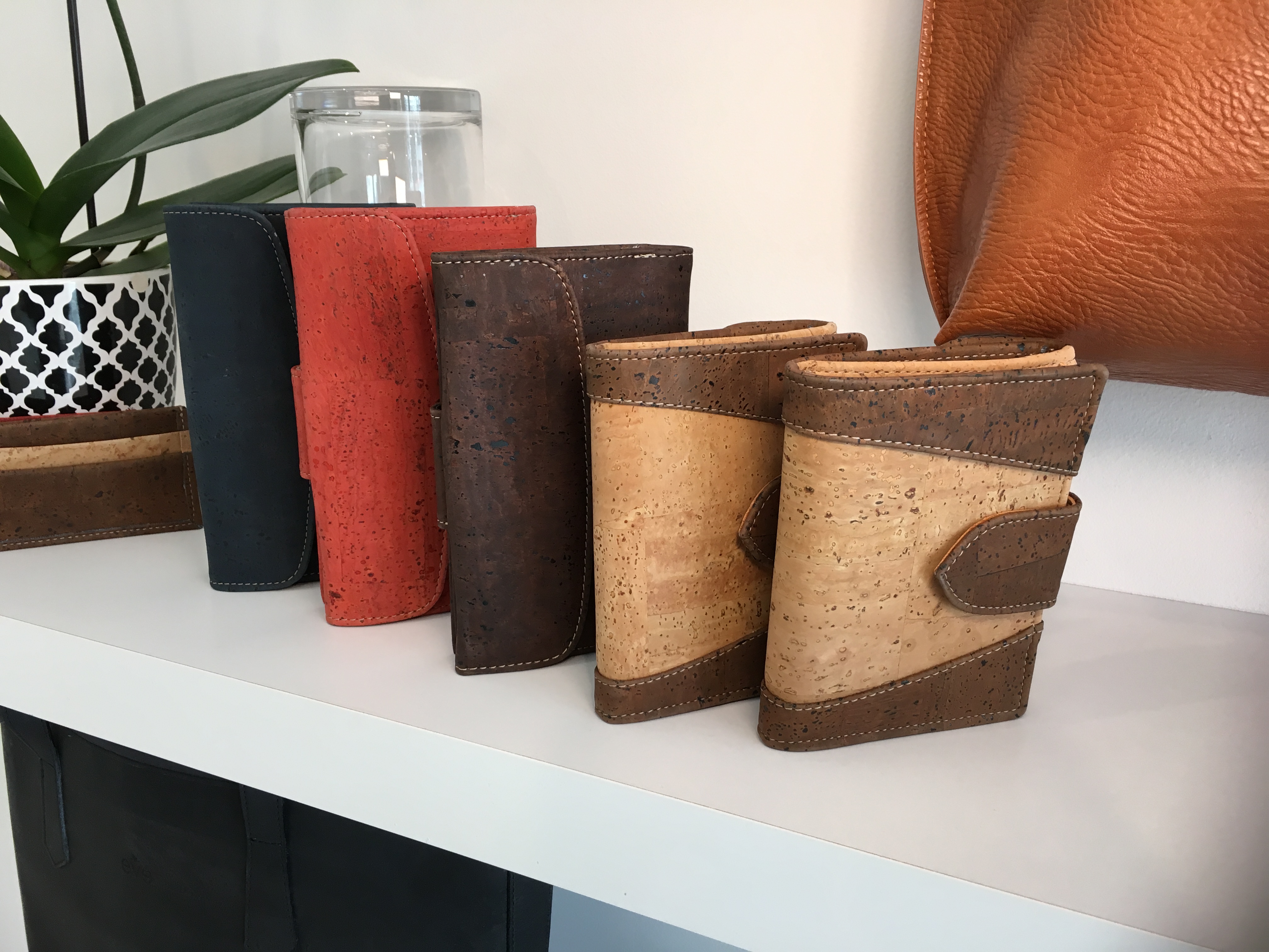 Cork wallets - so cool.