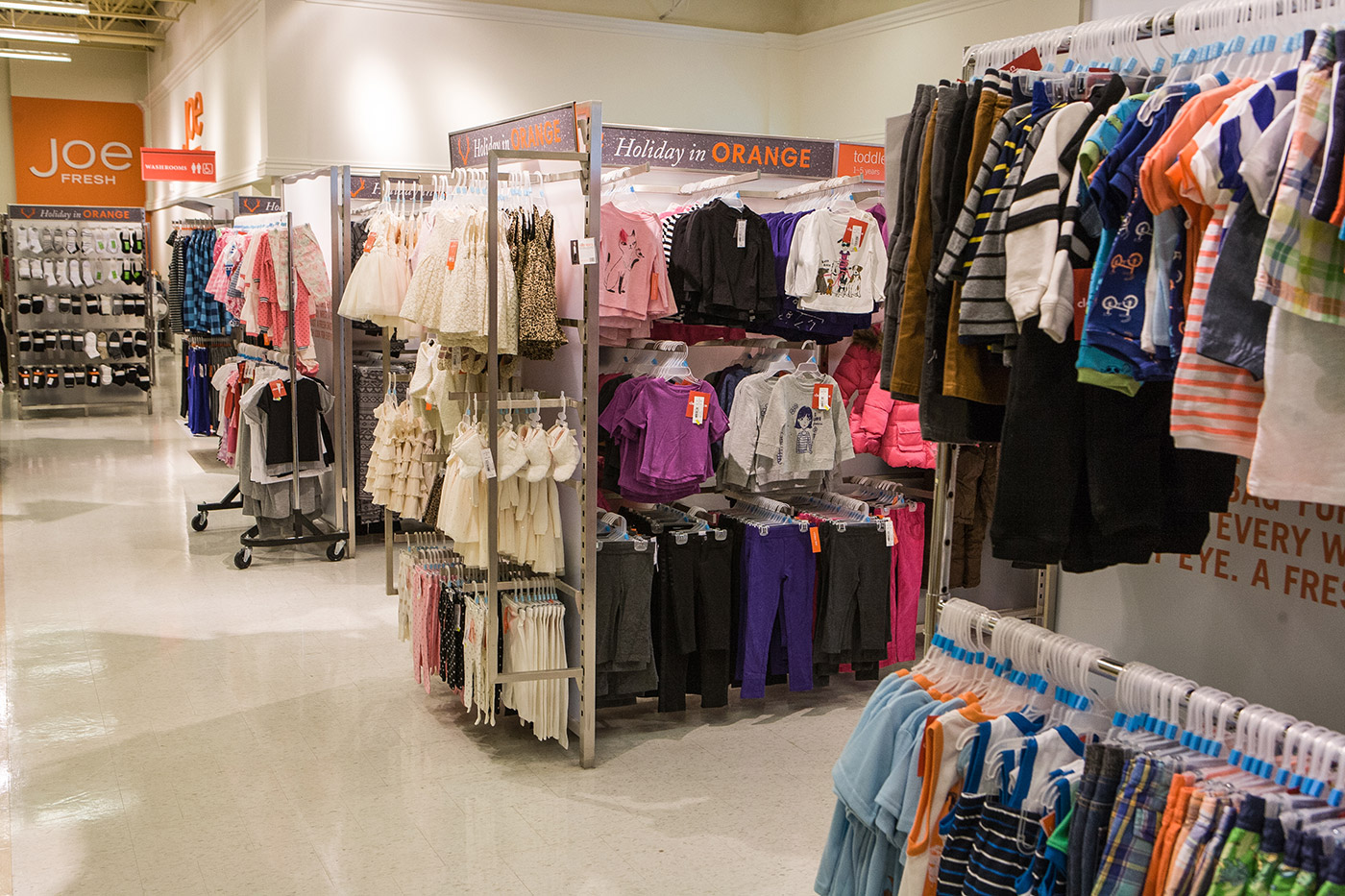 Quality affordable clothes from Joe Fresh