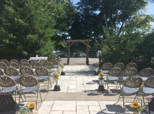 Wedding on the Patio
