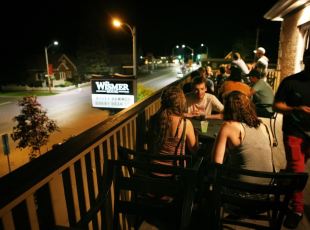 Summer nights on the balcony