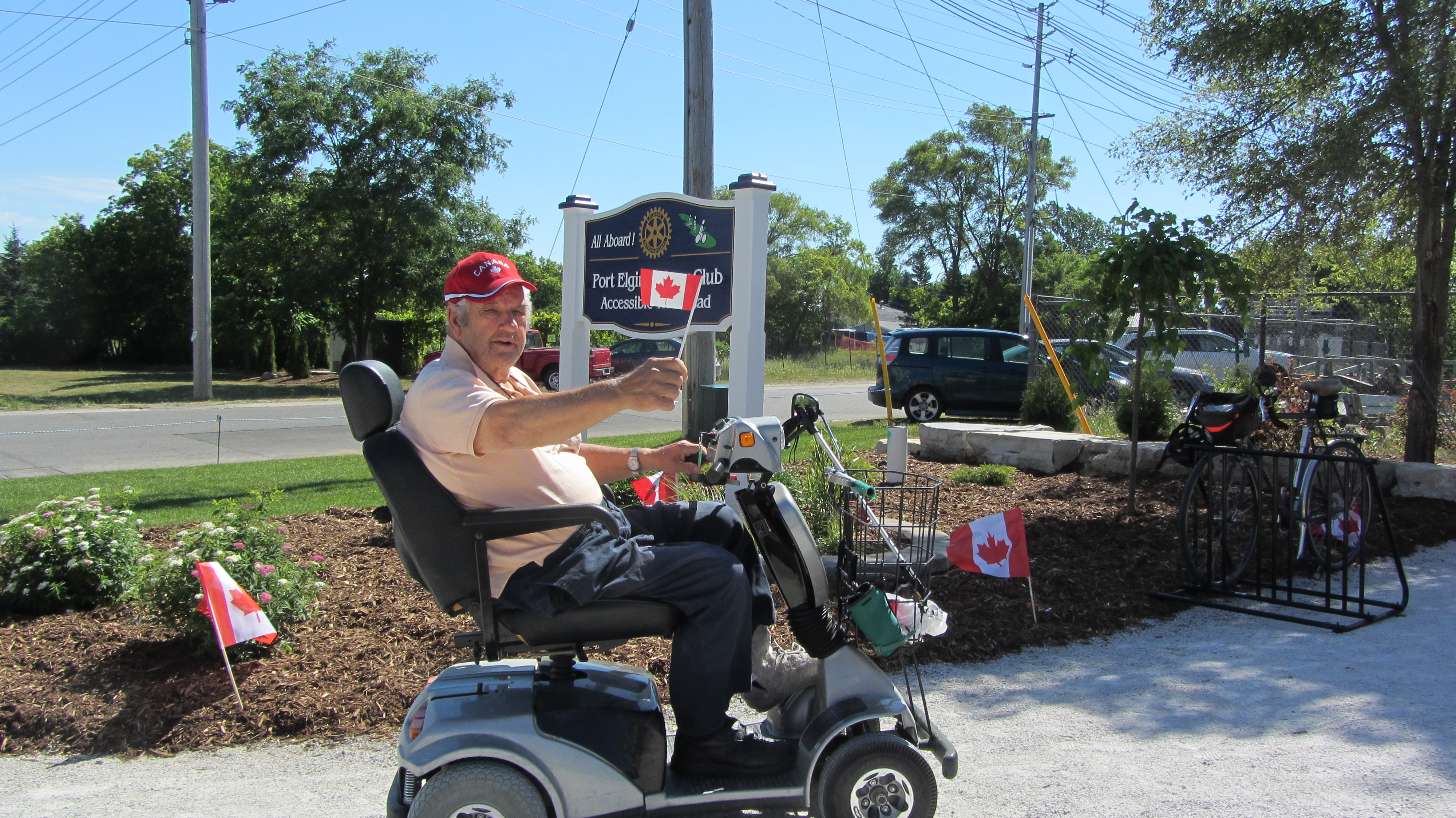 Celebrating Canada Day on the Rail Trail