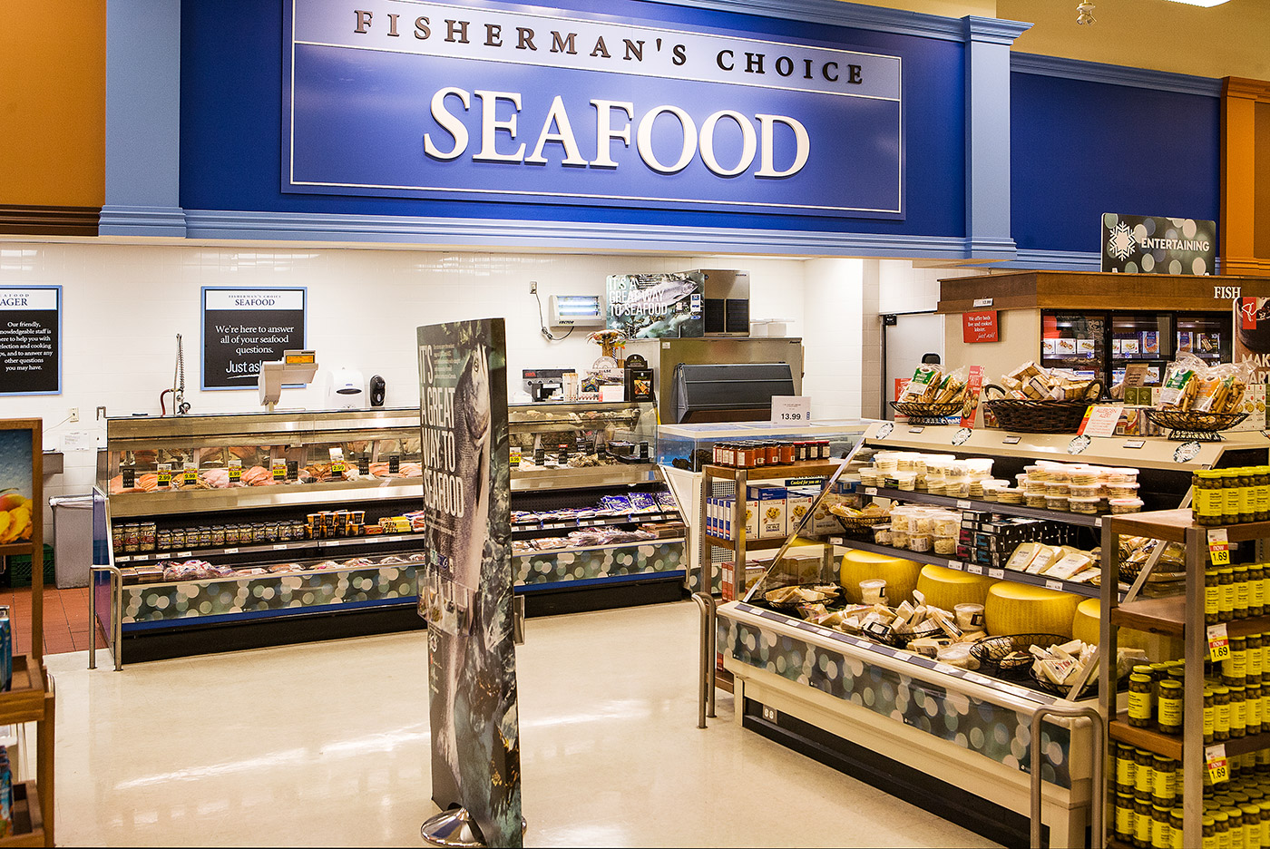 The areas best selection of Seafood