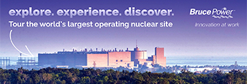 Bruce Power Visitor Centre banner