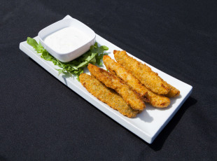Breaded Pickles will get your tastebuds going!