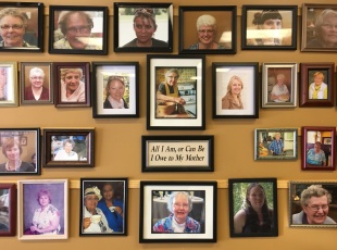 Mom's Wall of Fame.