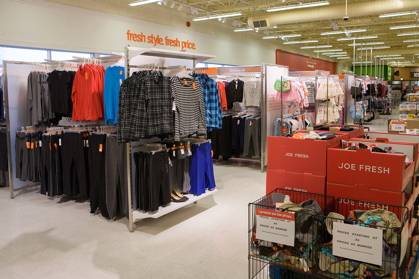 A huge selection of Joe Fresh clothing